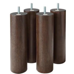 Hot Muji 4 pieds en bois foncé 20cm