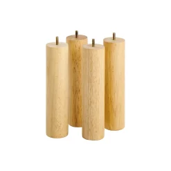 Discount Muji 4 pieds en bois naturel 26cm