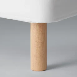 Clearance Muji 4 pieds en bois naturel 20cm pour lit plateforme