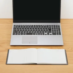 Outlet Muji Agenda mensuel et hebdomadaire 2026 - Format B6, Noir