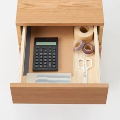 Sale Muji Armoire de bureau en bois de chêne