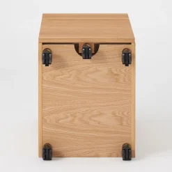 Sale Muji Armoire de bureau en bois de chêne