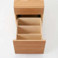 Sale Muji Armoire de bureau en bois de chêne