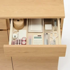 Hot Muji Armoire en noyer avec tiroirs