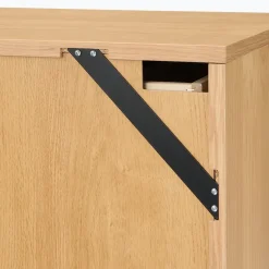 Hot Muji Armoire en noyer avec tiroirs