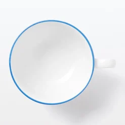 Outlet Muji Art de la table du quotidien - Tasse à thé à bande bleue