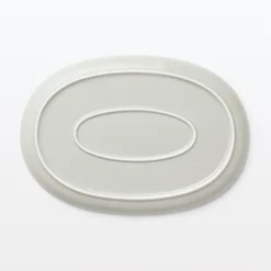 Best Muji Art de la table du quotidien ‐ Assiette ovale L