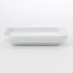 Muji Assiette carrée Hakuji 12cm