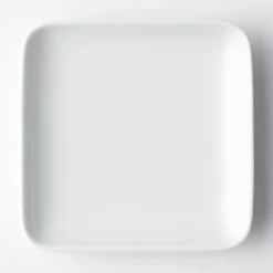 Muji Assiette carrée Hakuji 12cm