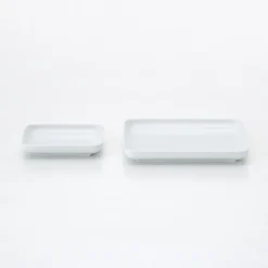 Muji Assiette carrée Hakuji 12cm