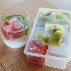 Discount Muji Bac à glaçons en silicone carré