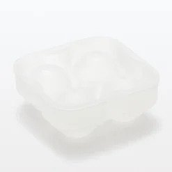 Muji Bac à glaçons en silicone rond