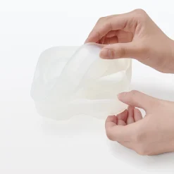 Muji Bac à glaçons en silicone rond