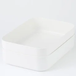 Muji Bac en polyéthylène souple L25.5X P36X H8cm