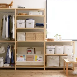 Muji Bac en polyéthylène souple L25.5X P36X H8cm