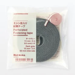Clearance Muji Bande de fixation velcro perforée