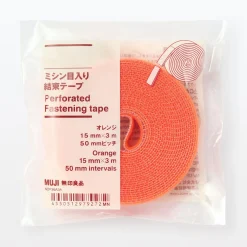 Best Muji Bande de fixation velcro perforée