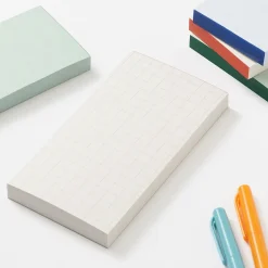 Discount Muji Bloc-notes coloré à grille de points