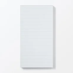 Clearance Muji Bloc-notes coloré à lignes horizontales, Grand