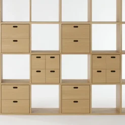 Best Muji Bloc‐tiroir en chêne ‐ 4 tiroirs (Dont Eco‐part. 0,82 €)