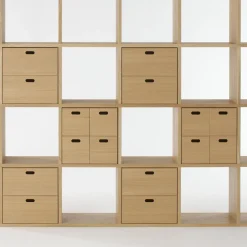 Sale Muji Bloc‐tiroir en chêne ‐ 2 tiroirs (Dont Eco‐part. 0,82 €)