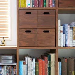 Clearance Muji Bloc‐tiroir en noyer ‐ 4 tiroirs (Dont Eco‐part. 0,82 €)