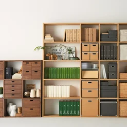 Clearance Muji Bloc‐tiroir en noyer ‐ 4 tiroirs (Dont Eco‐part. 0,82 €)