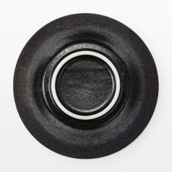 Sale Muji Bol à nouilles Mino Ware ‐ Glaçure noire