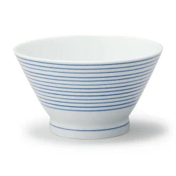 Outlet Muji Bol à riz en porcelaine Hasami ‐  Motif rayures, Petite