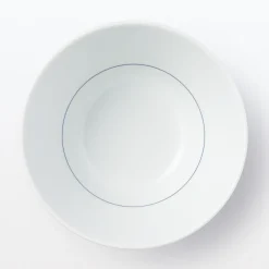 Outlet Muji Bol à riz en porcelaine Hasami ‐  Motif rayures, Petite