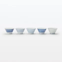Outlet Muji Bol à riz en porcelaine Hasami ‐ Motifs arabesque, Petite
