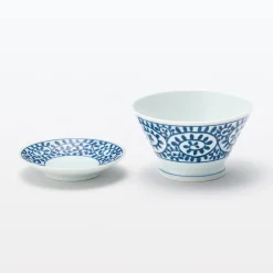 Outlet Muji Bol à riz en porcelaine Hasami ‐ Motifs arabesque, Petite