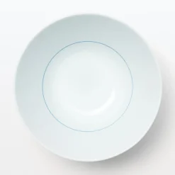 Hot Muji Bol à riz en porcelaine Hasami - Motif maille, Grande