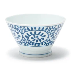 Outlet Muji Bol à riz en porcelaine Hasami - Motif arabesque, Grande