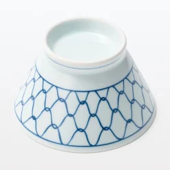 Muji Bol à riz en porcelaine Hasami - Motif maille, Petit