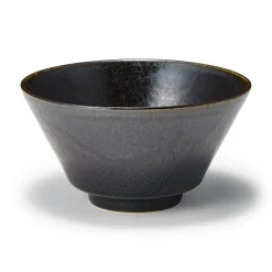 Online Muji Bol à riz Mino Ware ‐ Glaçure noire
