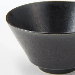Online Muji Bol à riz Mino Ware ‐ Glaçure noire