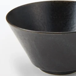 Clearance Muji Bol Mino Ware ‐ Glaçure noire