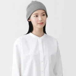 Online Muji Bonnet en coton et soie