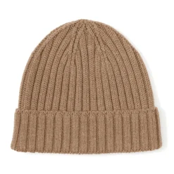 Muji Bonnet unisexe en laine côtelée antidémangeaisons