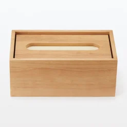 Outlet Muji Boîte à mouchoirs en bois 20.5 x 11 x 8.5 cm