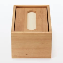 Outlet Muji Boîte à mouchoirs en bois 20.5 x 11 x 8.5 cm