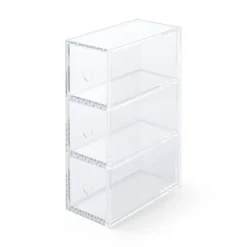 Clearance Muji Boîte acrylique 3 tiroirs L8.6X P17X H25.2cm