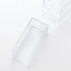 Clearance Muji Boîte acrylique 3 tiroirs L8.6X P17X H25.2cm