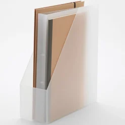 Outlet Muji Boîte archive en biais en PP L10X P27.7X H31.6cm