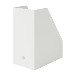 Best Muji Boîte archive grise en biais large en PP L15X P31.8X H27.6cm