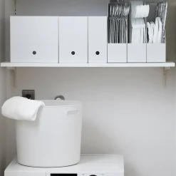 New Muji Boîte archive grise large en PP L15X P32X H24cm