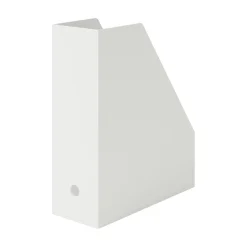 Muji Boîte archives grise en biais en PP L10X P27.7X 31.6cm