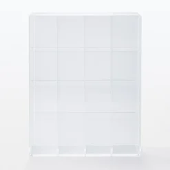 Clearance Muji Boîte de collection en acrylique - 4 x 4