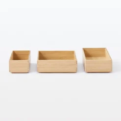 Online Muji Boîte de rangement en bambou L8.5X P26X H5.5cm
